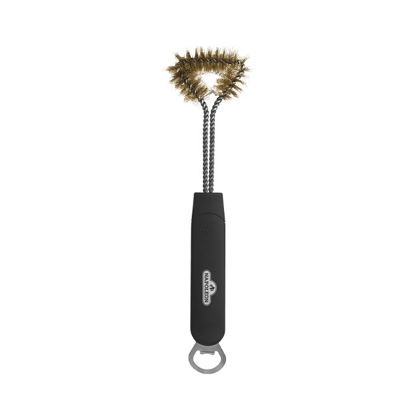 Napoleon 62059 Bristle-Free Triple-Row Grill Brush with Rolled